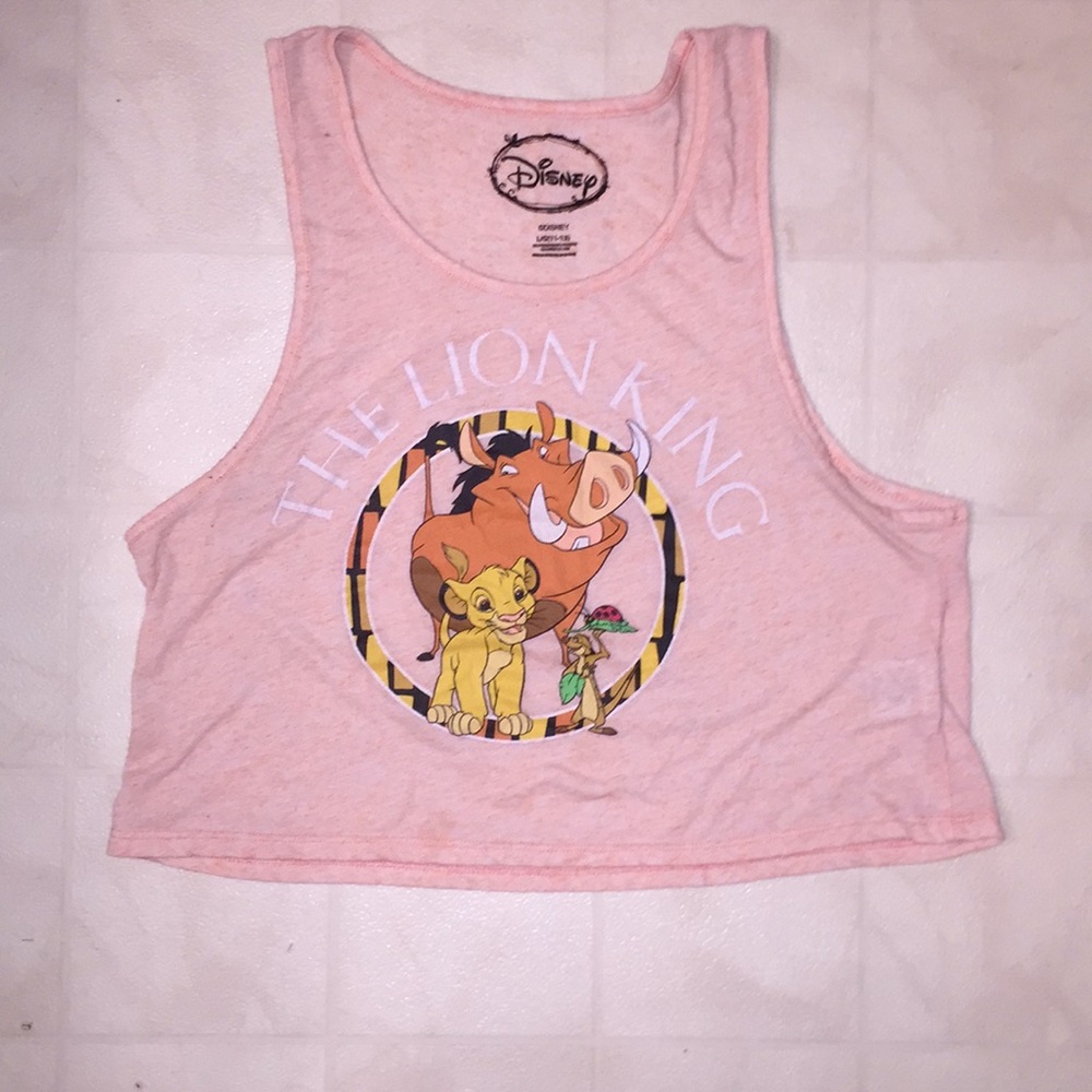 Orange Lion King Crop